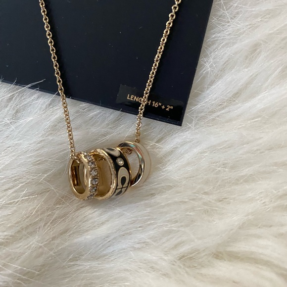 Coach Signature Circles Necklace - Picture 2 of 4